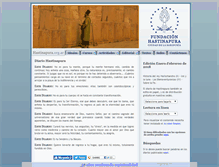 Tablet Screenshot of diario.hastinapura.org.ar